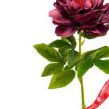 Маленькое фото 4: Пион искусственный (пластик), 71см, темно-розовый