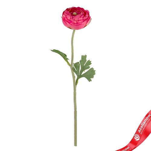 Ранункулюс искусственный (пластик), 50см, розовый