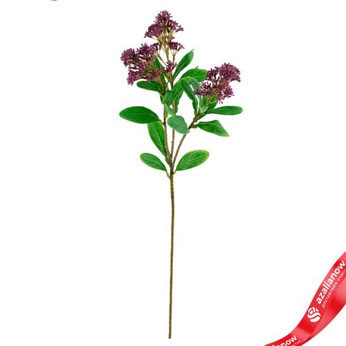 Скимия искусственная (пластик), 65см, фиолетовый