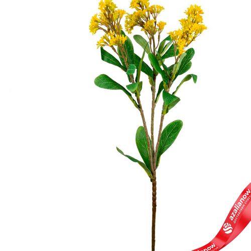 Фото 2: Скимия искусственная (пластик), 65см, желтый