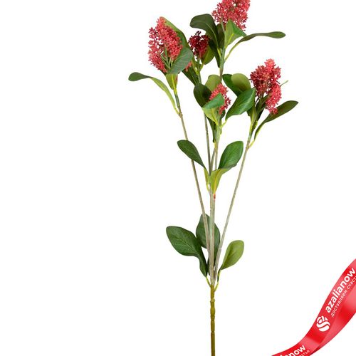 Фото 2: Скимия искусственная (пластик), 81см, розовый