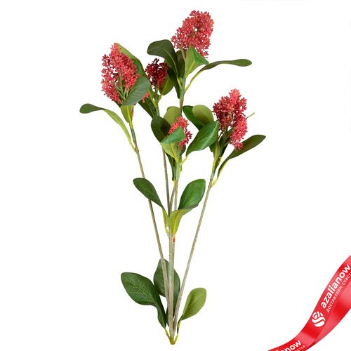 Фото 5: Скимия искусственная (пластик), 81см, розовый