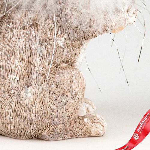 Фото 5: Сувенир «Белка» (полирезин), Н12,5х10,5х6,5см, серый