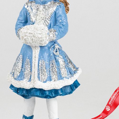 Фото 3: Сувенир «Девочка на коньках» (полирезин), Н18х8х7см, синий