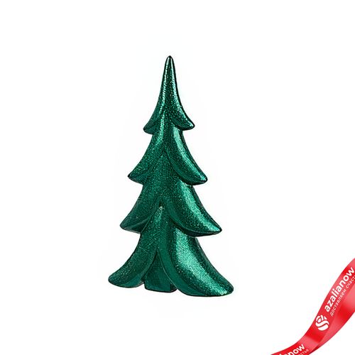 Сувенир «Елочка» (керамика), Н23х14х6см, зеленый