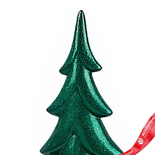 Фото 4: Сувенир «Елочка» (керамика), Н23х14х6см, зеленый