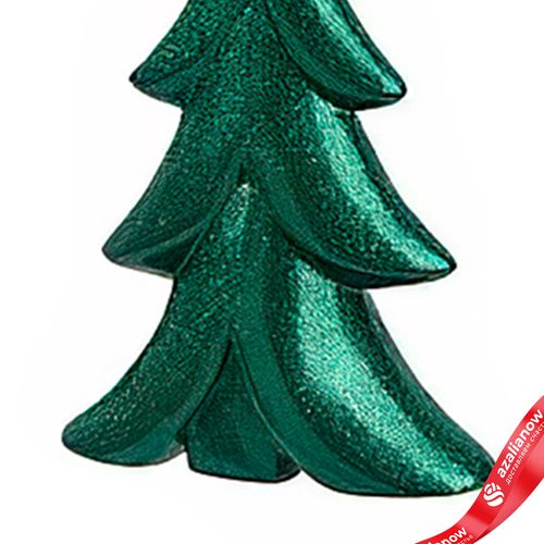 Фото 5: Сувенир «Елочка» (керамика), Н23х14х6см, зеленый