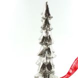 Маленькое фото 2: Сувенир «Елочка» (керамика), Н37х14х11,5см, серебряный