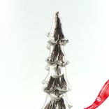 Маленькое фото 4: Сувенир «Елочка» (керамика), Н37х14х11,5см, серебряный
