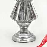 Маленькое фото 5: Сувенир «Елочка» (полирезин), Н20,5х6,3х6,3см, серебряный