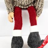 Маленькое фото 5: Сувенир «Гном сидящий», H60x17x12см, красный