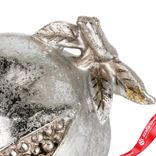 Маленькое фото 5: Сувенир «Гранат» (полирезин), Н7х13,5см, серебряный