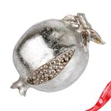 Маленькое фото 1: Сувенир «Гранат» (полирезин), Н8х18см, серебряный