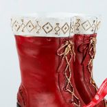 Маленькое фото 4: Сувенир «Коньки» (полирезин), Н18,5х19х11,5см, красный