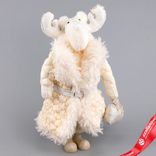 Маленькое фото 1: Сувенир «Лось Мальчик», Н48х31х19см, кремовый