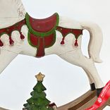 Маленькое фото 3: Сувенир «Лошадка» (полирезин), Н13,8х3,5х12,8см, красный