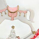 Маленькое фото 3: Сувенир «Лошадка» (полирезин), Н13,8х3,5х12,8см, розовый