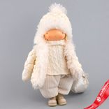 Маленькое фото 1: Сувенир «Мальчик в куртке», Н42х31х19см, кремовый