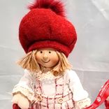 Маленькое фото 4: Сувенир «Мальчик/Девочка», H38х15х10см, в асс., красный