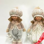 Маленькое фото 2: Сувенир «Мальчик/Девочка», H38х15х10см, в асс., розовый