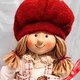 Маленькое фото 5: Сувенир «Мальчик/Девочка», H49х21х16см, в асс., красный