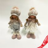 Маленькое фото 1: Сувенир «Мальчик/Девочка», H49х21х16см, в асс., розовый