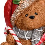 Маленькое фото 5: Сувенир «Медвежонок сидящий» (полистоун), 14,5х13,5х9,5см, в асс., коричневый