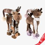 Маленькое фото 1: Сувенир «Олень», H70x40х13см, в асс., коричневый