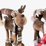 Маленькое фото 2: Сувенир «Олень», H70x40х13см, в асс., коричневый