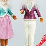 Маленькое фото 3: Сувенир «Олень Мальчик/Девочка» (полирезин), Н26х9х8см, в асс., розовый