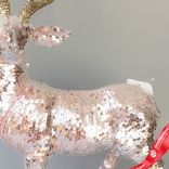 Маленькое фото 3: Сувенир «Олень», Н43х26х18см, розовый