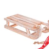 Маленькое фото 2: Сувенир «Санки» (дерево), 11х31,5х14, натуральный