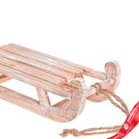 Маленькое фото 3: Сувенир «Санки» (дерево), 11х31,5х14, натуральный