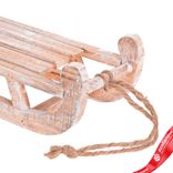 Маленькое фото 5: Сувенир «Санки» (дерево), 11х31,5х14, натуральный