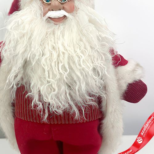 Фото 3: Сувенир «Санта», H54x16x10см, красный