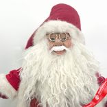 Маленькое фото 4: Сувенир «Санта», H54x16x10см, красный