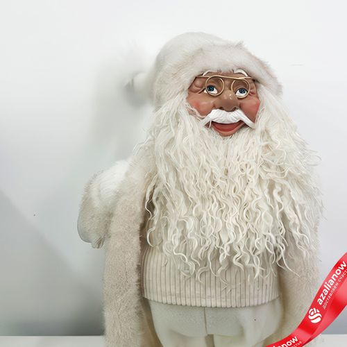 Фото 2: Сувенир «Санта», H54x16x10см, кремовый