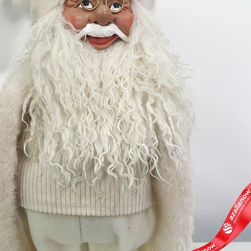 Фото 3: Сувенир «Санта», H54x16x10см, кремовый