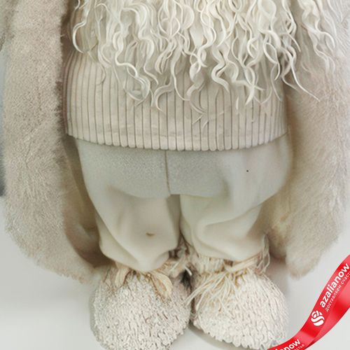 Фото 5: Сувенир «Санта», H54x16x10см, кремовый