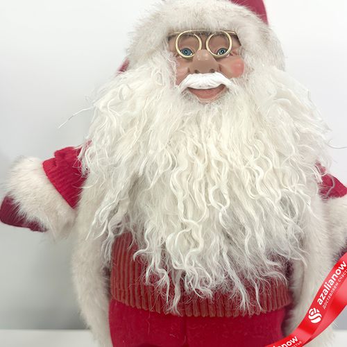 Фото 2: Сувенир «Санта», H60x22x12см, красный