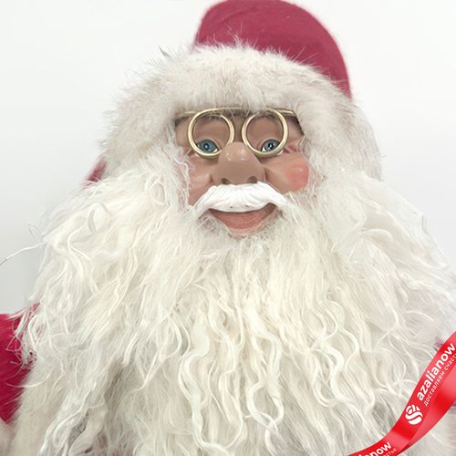 Фото 4: Сувенир «Санта», H60x22x12см, красный