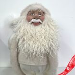 Маленькое фото 1: Сувенир «Санта», H60x22x12см, кремовый