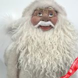 Маленькое фото 2: Сувенир «Санта», H60x22x12см, кремовый