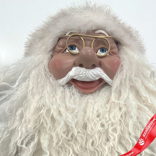 Фото 4: Сувенир «Санта», H60x22x12см, кремовый