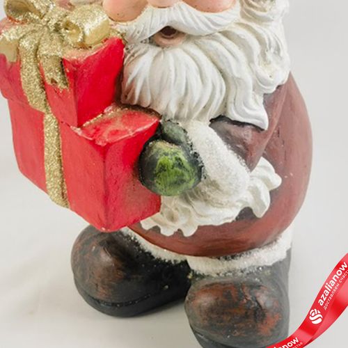 Фото 5: Сувенир «Санта» (керамика), Н43х20х21см, красный