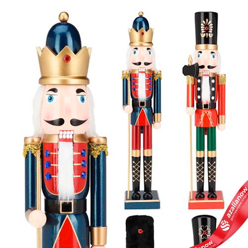 Фото 4: Сувенир «Щелкунчик» (дерево), 55х10,5х10см, в асс.