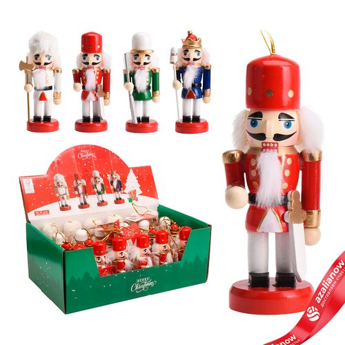 Сувенир «Щелкунчик» (дерево), 9,5х5х3,5см, в асс.