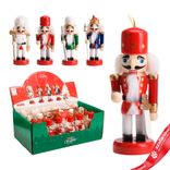 Маленькое фото 1: Сувенир «Щелкунчик» (дерево), 9,5х5х3,5см, в асс.