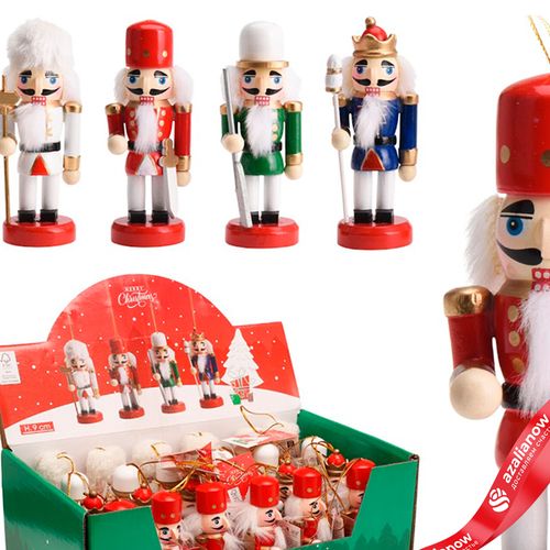 Фото 2: Сувенир «Щелкунчик» (дерево), 9,5х5х3,5см, в асс.