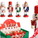 Маленькое фото 2: Сувенир «Щелкунчик» (дерево), 9,5х5х3,5см, в асс.